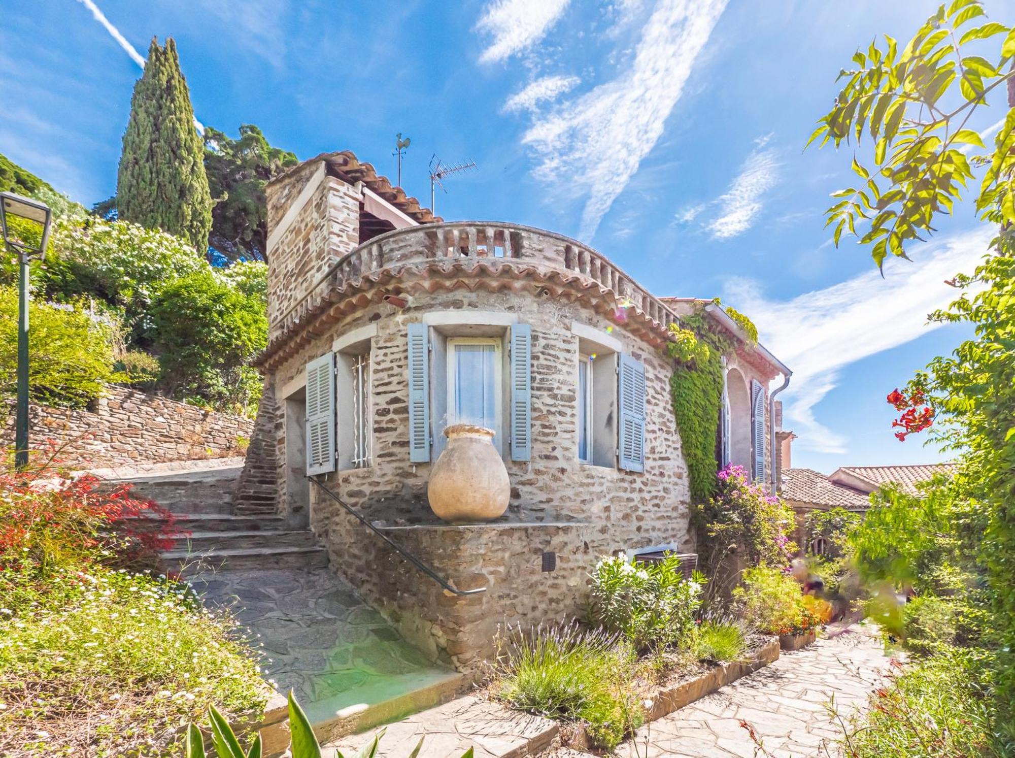 Magnifique Maison De Village Clim Vue Mer 6 Pers บอร์มส์-เลส์-มิโมซาส์ ภายนอก รูปภาพ
